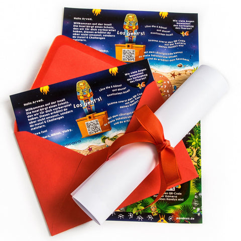 Secret Island Karte - Kids Secret Island Karte - Kids