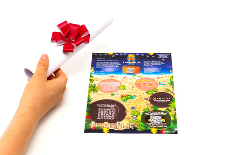 Secret Island Karte - Kids Secret Island Karte - Kids