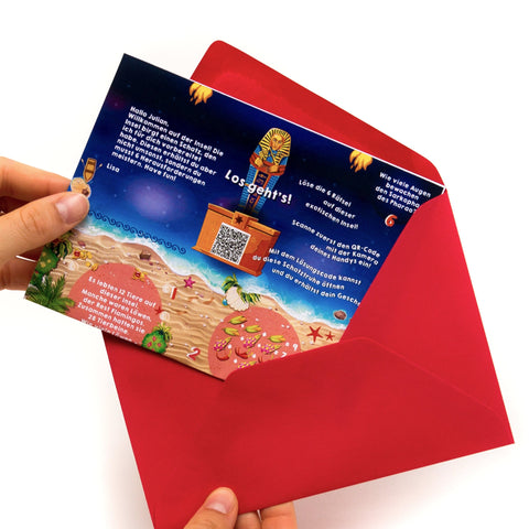 Secret Island Karte - Kids Secret Island Karte - Kids